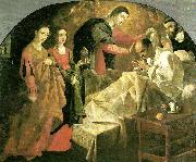 Francisco de Zurbaran miraculous cure of the blessed reginaud of orleaans